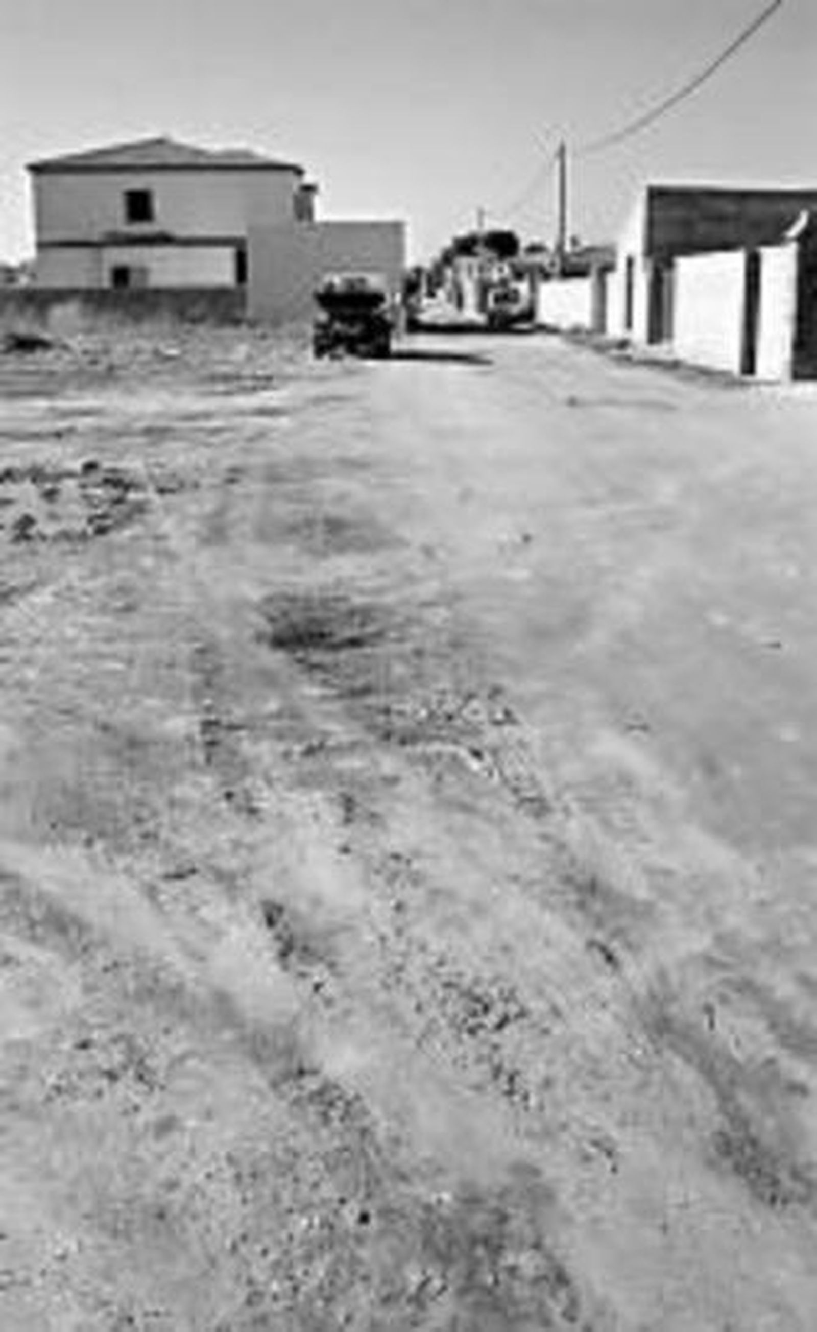 Un ejemplo de parcela edificada e inferior a los mil metros cuadrados.