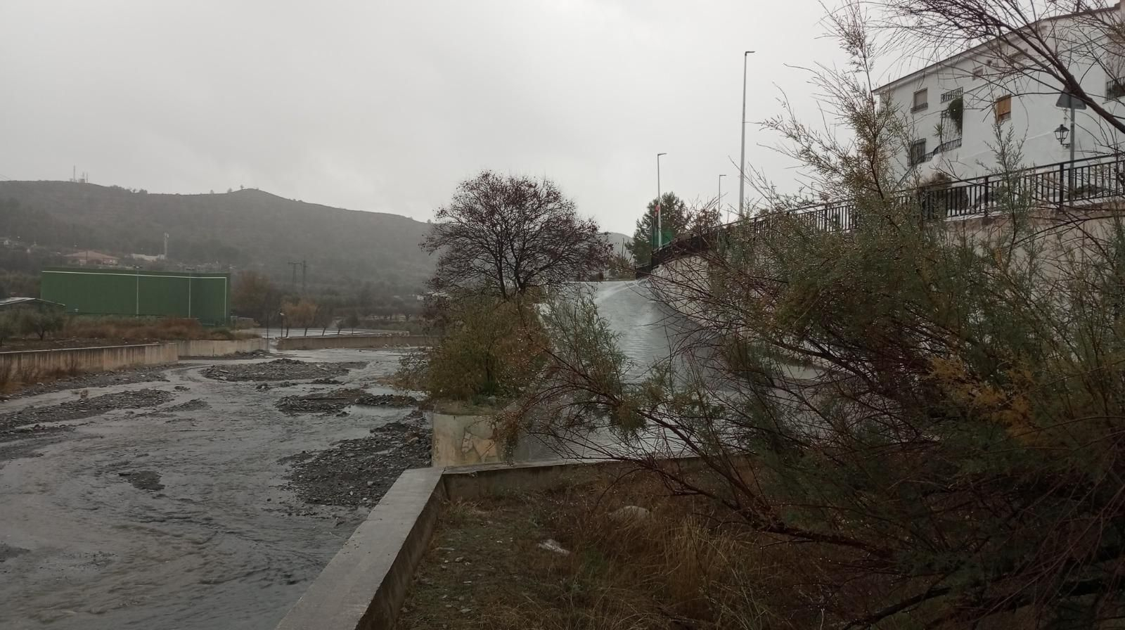 No solo lluvia, también granizo: así ha pasado la borrasca Emilia por el Almanzora y Los Vélez