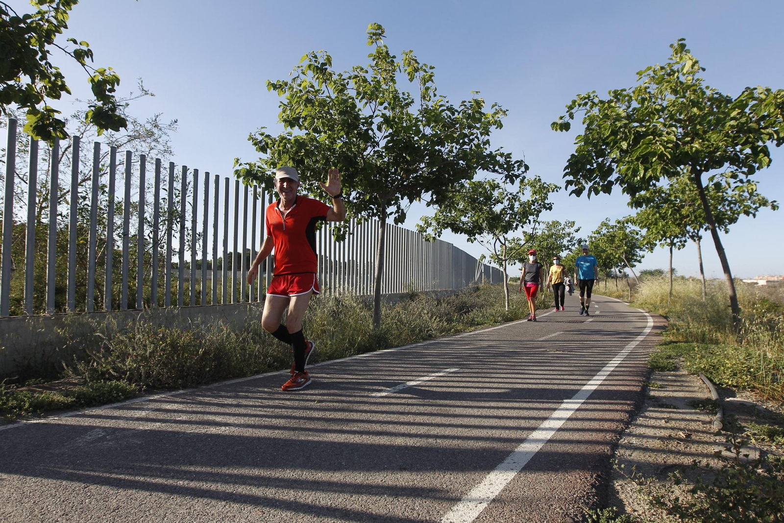 Fotogalería domingo de deporte en coronavirus. COVID-19. Almería