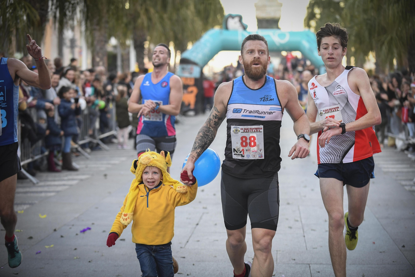 La III San Silvestre gaditana, en imágenes