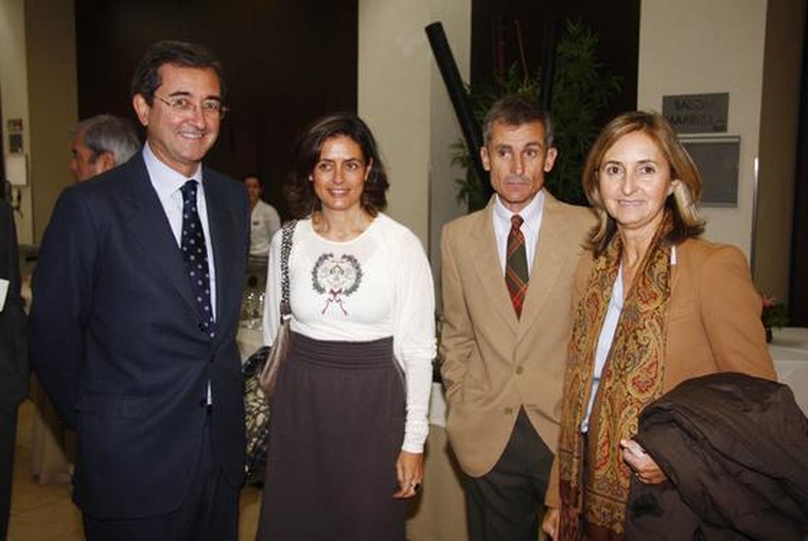 Antonio Fragero, Elena Martínez Sagrera, Roberto Melgarejo y Pilar Sebastián.

Foto: Victoria Hidalgo y Juan Carlos Muñoz