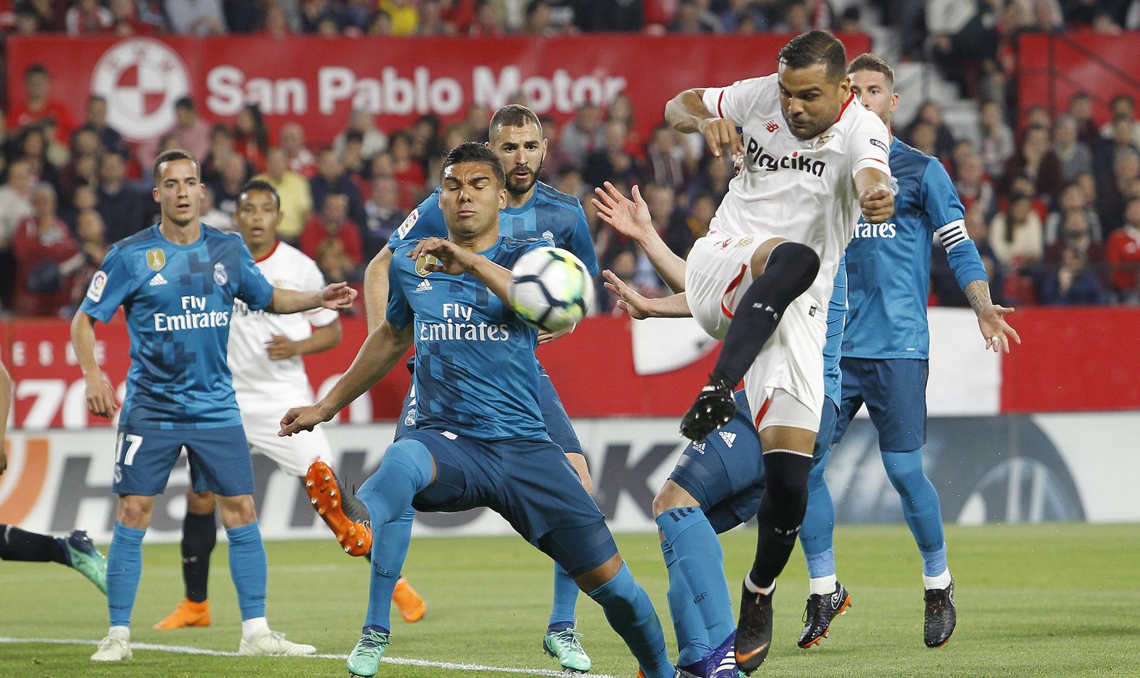 Las imágenes del Sevilla-Real Madrid