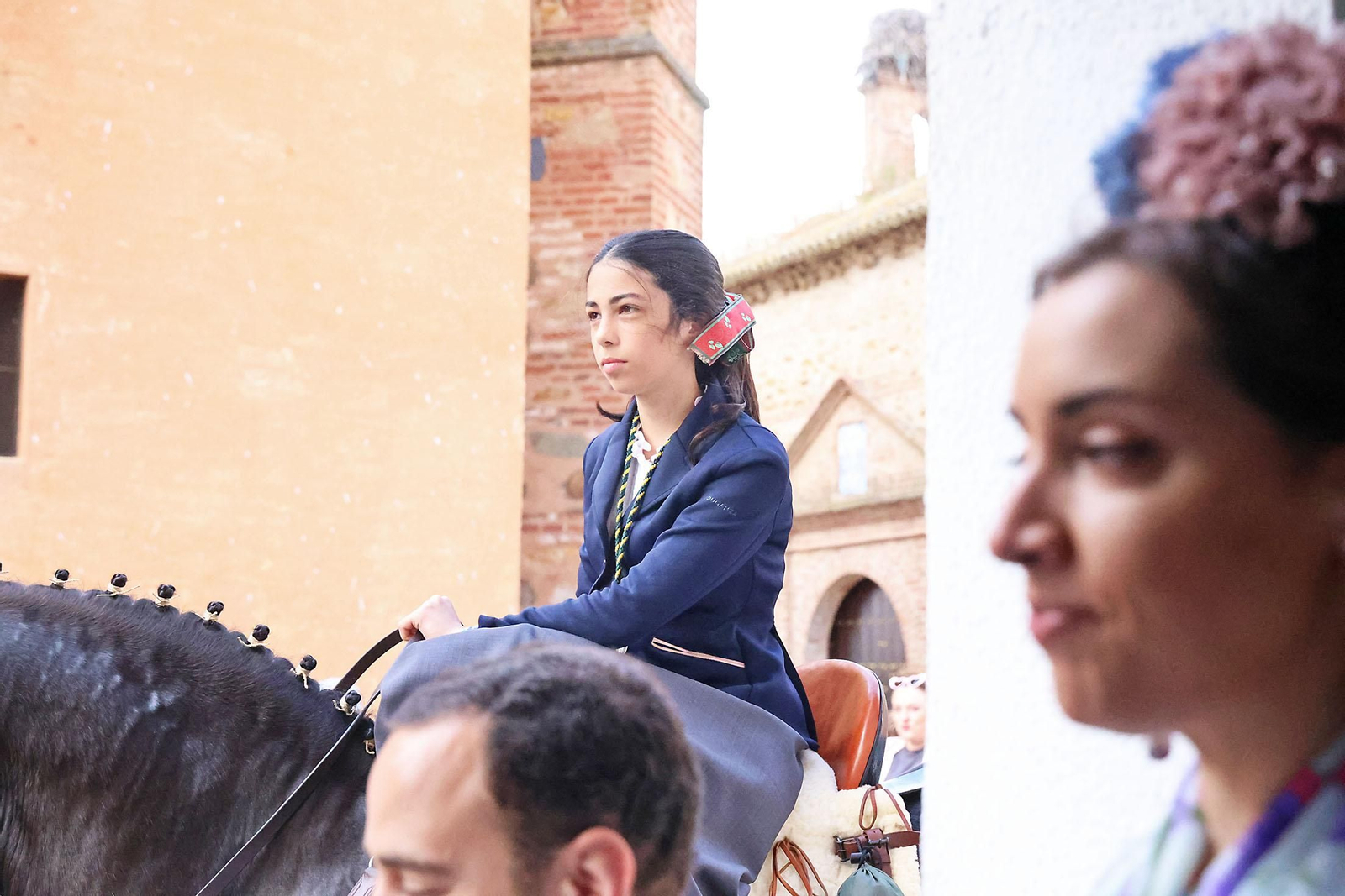 Las imágenes de la romería de San Benito Abad en el Cerro del Andévalo de Huelva
