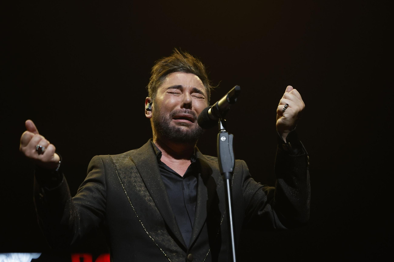 El cantaor Miguel Poveda. El cantaor Miguel Poveda.