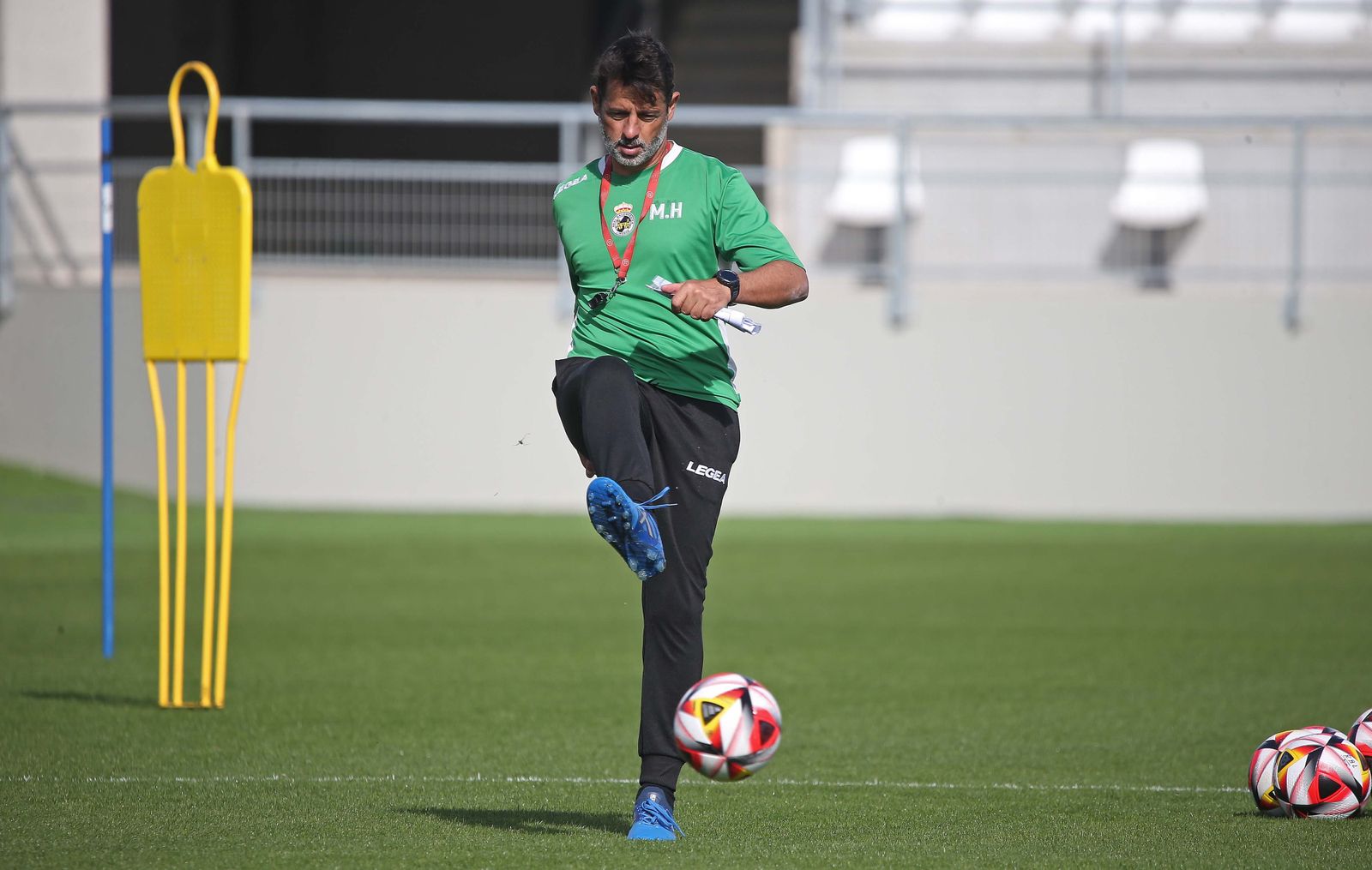 Fotos del entrenamiento de la Balona