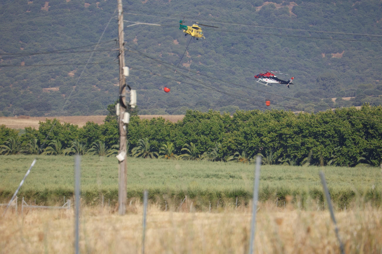 Las imágenes del incendio forestal de la Sierra de Córdoba