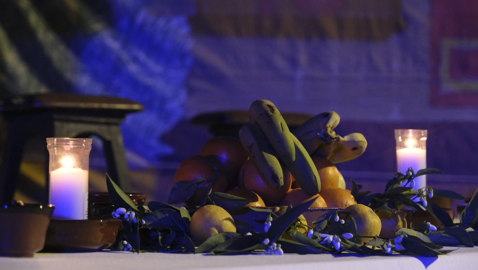 Imágenes de la Pasión Viviente en la Semana Santa de Gádor 2023