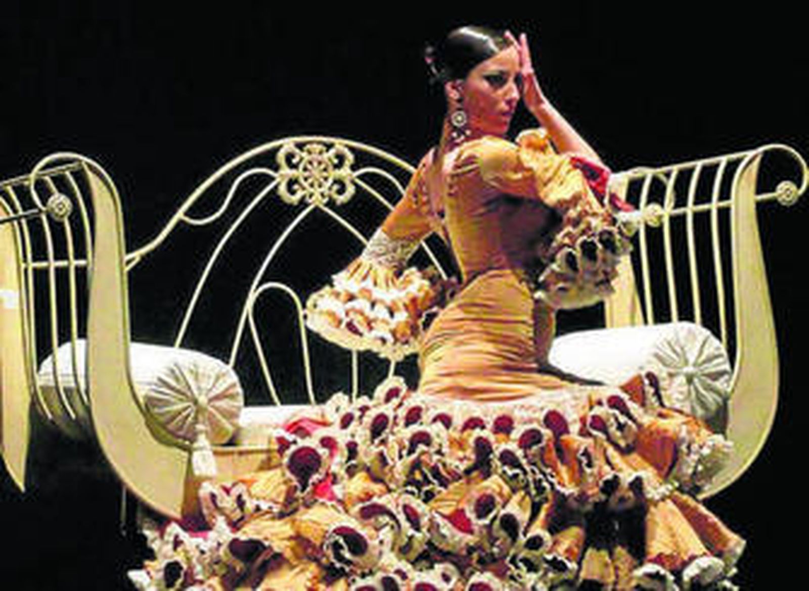 Una joven maestra del flamenco