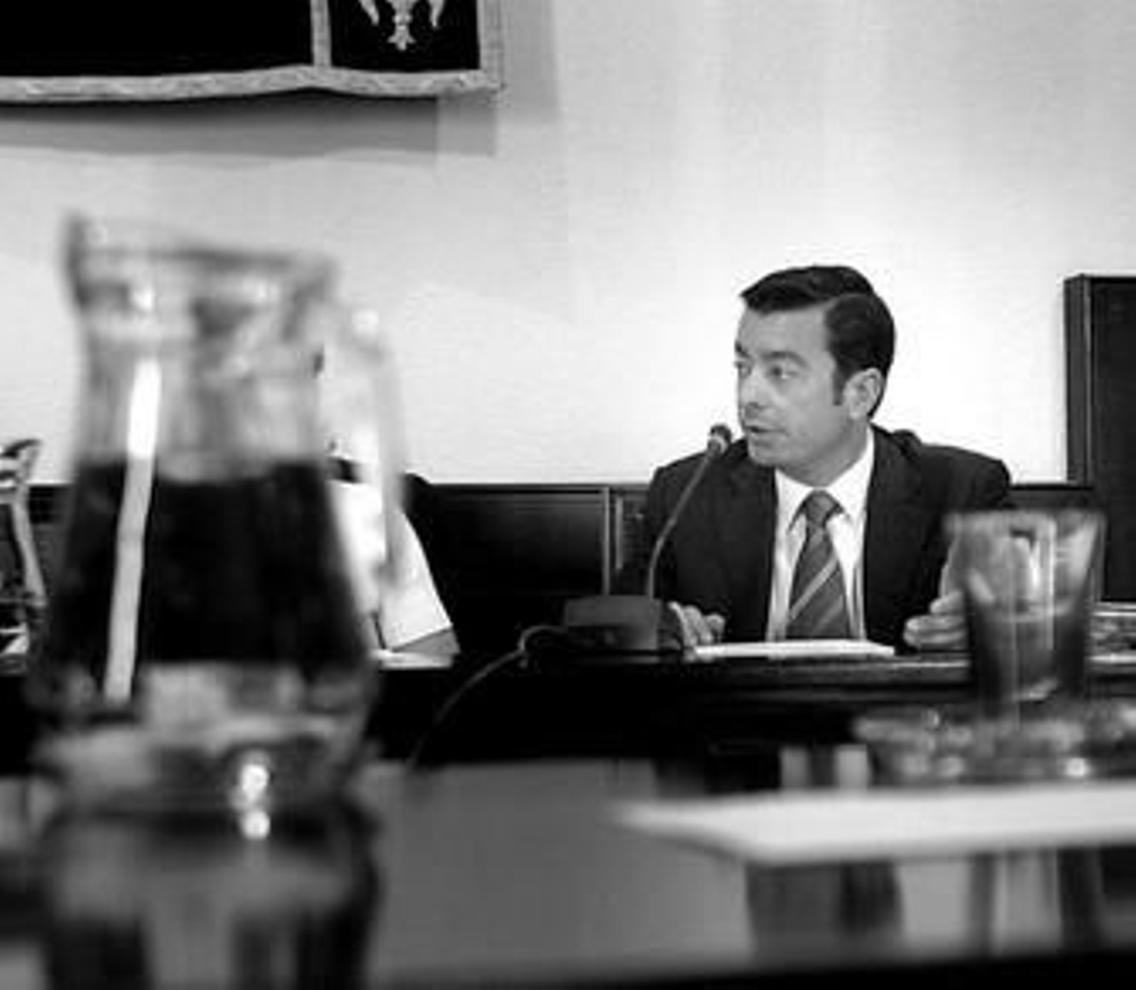 Juan Carlos Rodríguez, durante un pleno en 2007.