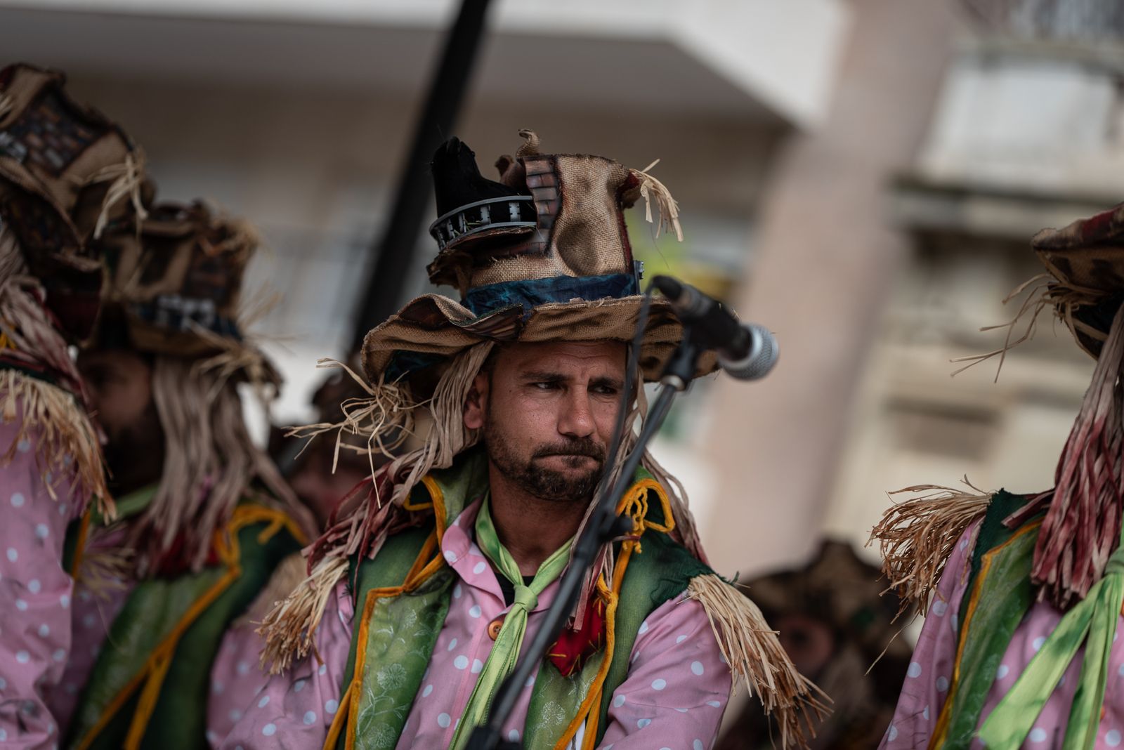 Imágenes de las actuaciones de carnaval en la Plaza de las Monjas