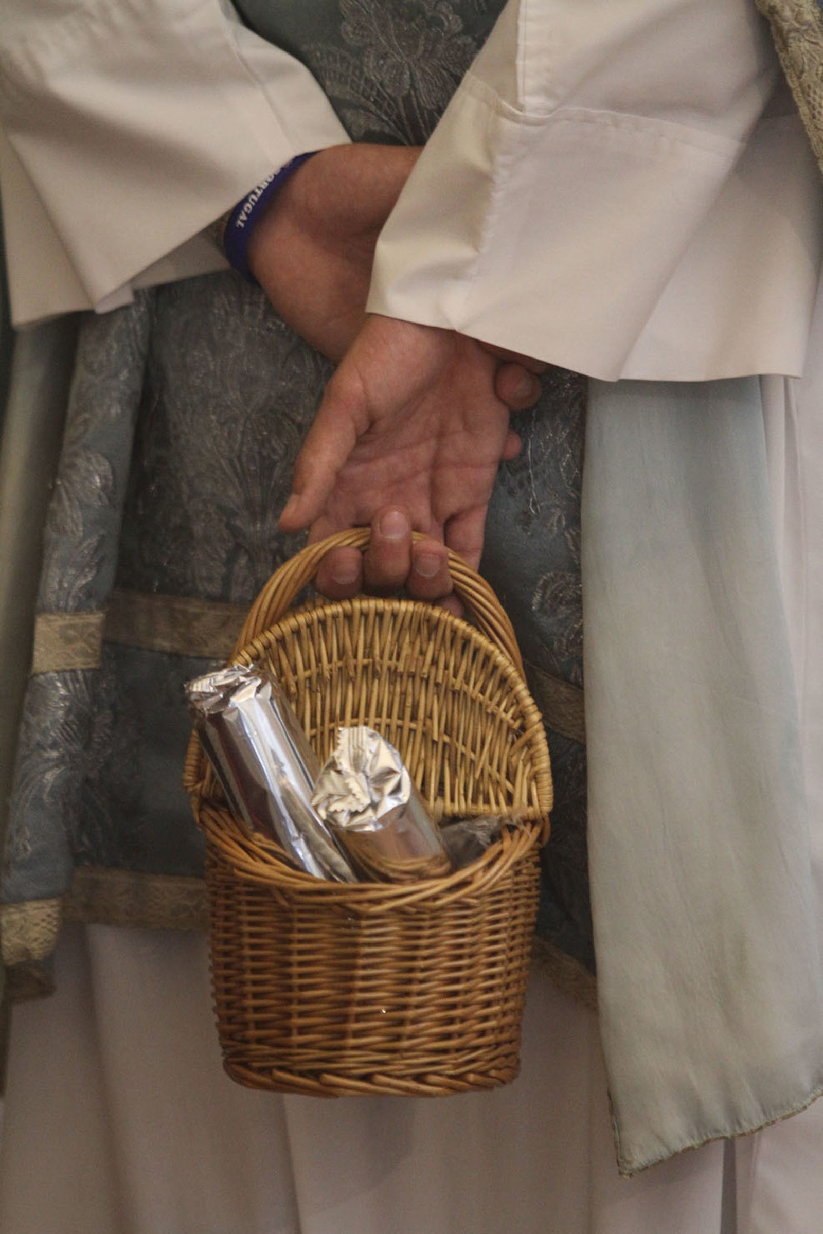 Procesión solemne de la Virgen de la Cinta.