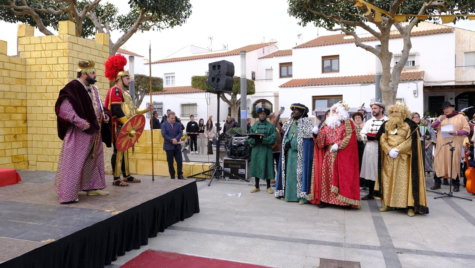 El Auto de los Reyes Magos de Los Gallardos, en imágenes