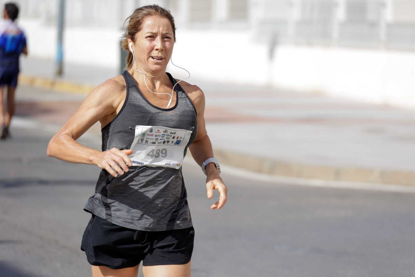 Las imágenes de la carrera Ruta 091 Kilómetros Solidarios celebrada en San Fernando