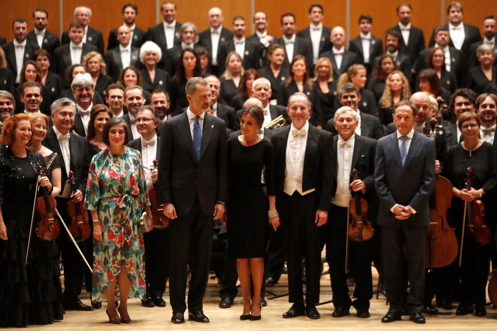 La recepción previa a la entrega de los Princesa de Asturias