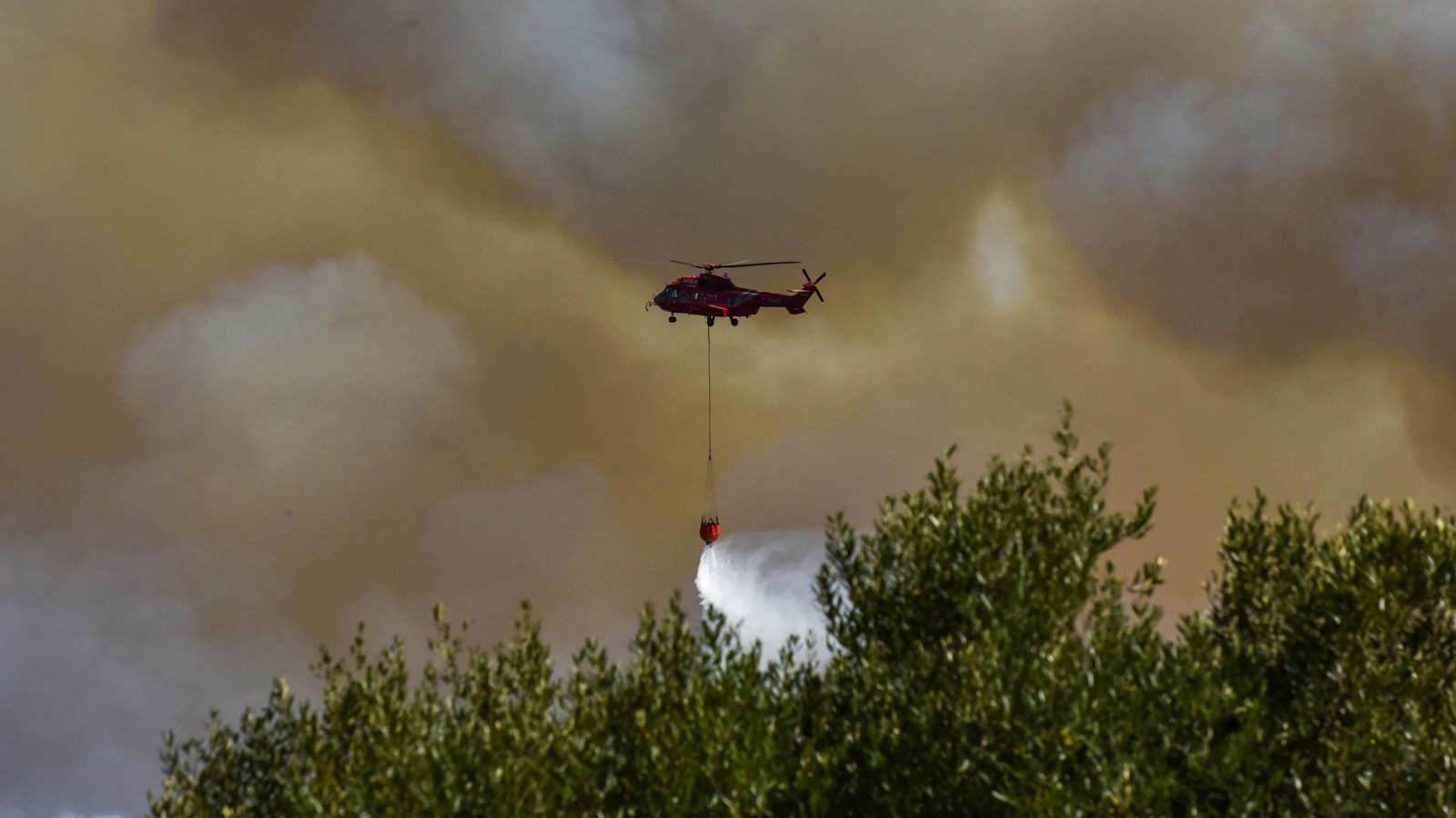 Las fotos del incendio en El Cuartón