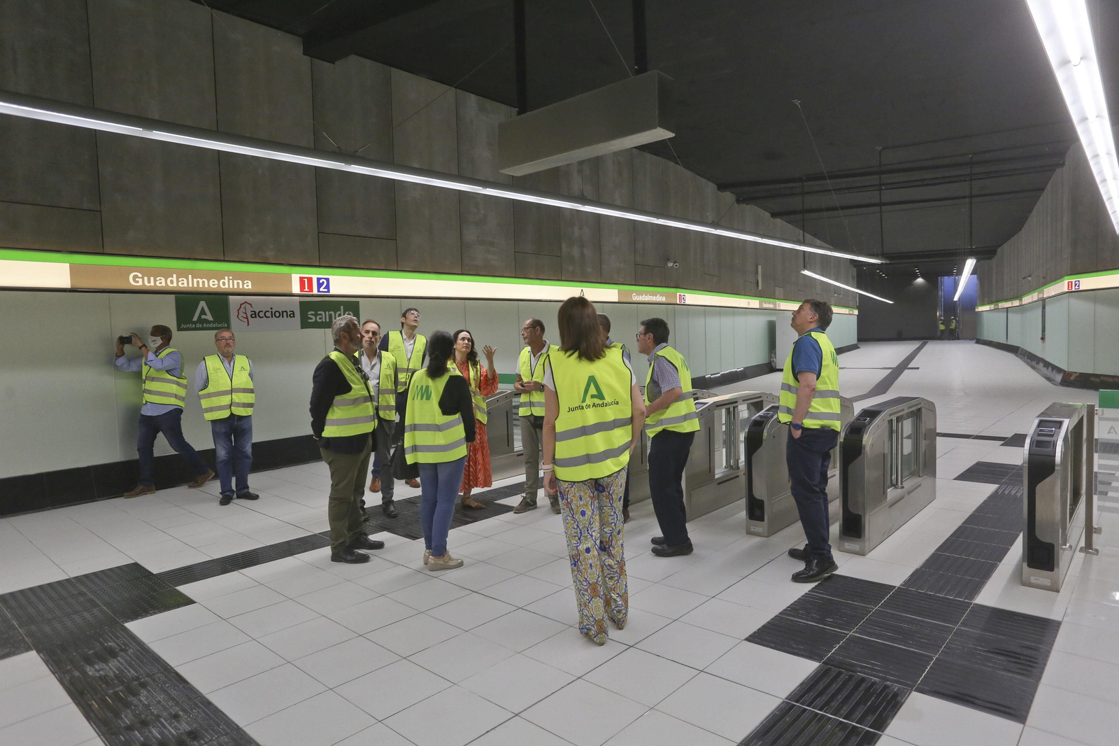 El Metro al Centro de Málaga: fotos de las estaciones Atarazanas y Guadalmedina El Metro al Centro de Málaga: fotos de las estaciones Atarazanas y Guadalmedina