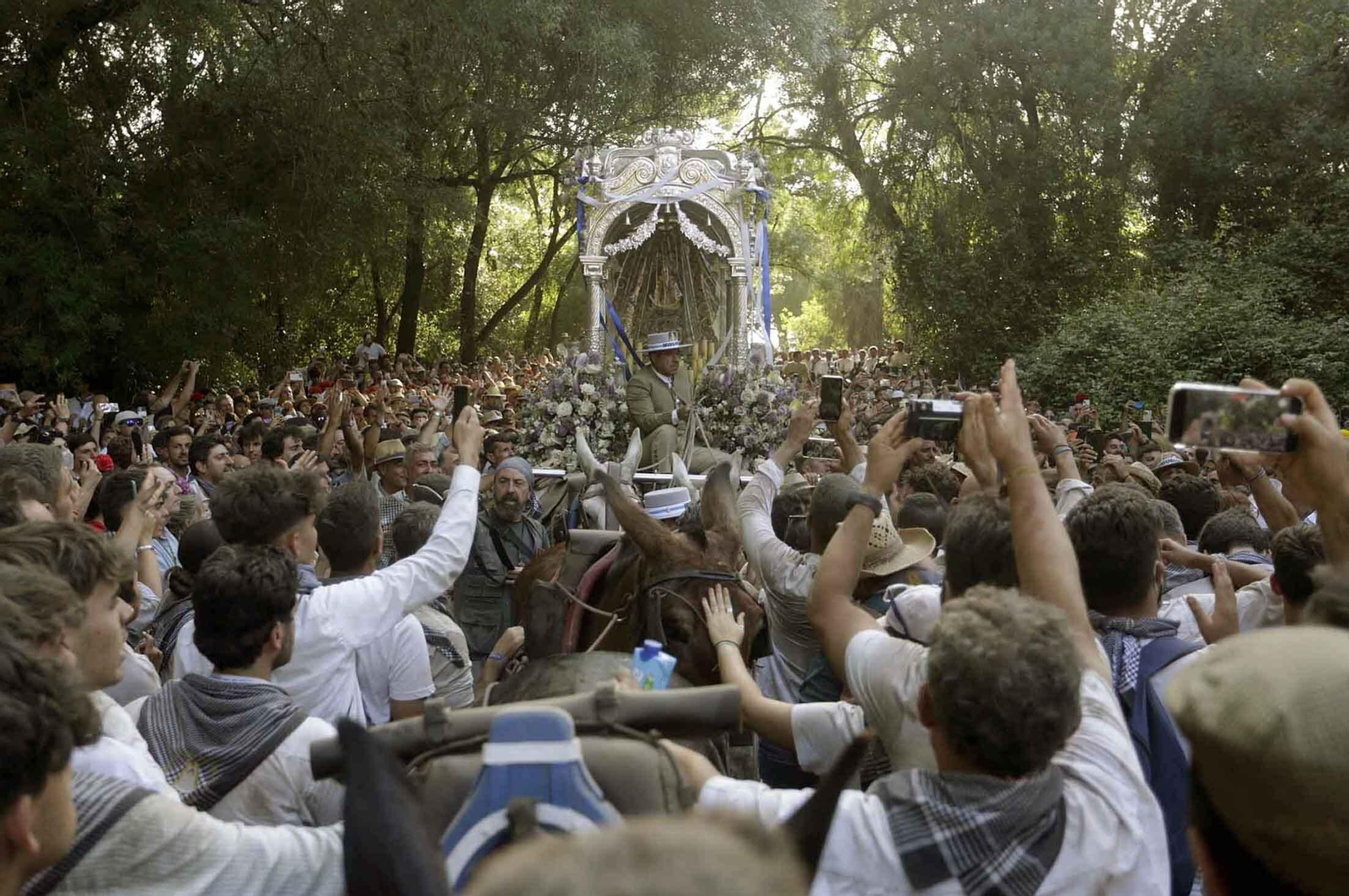 El Rocío 2023: Imágenes del Camino de la Hermandad del Rocío de Huelva