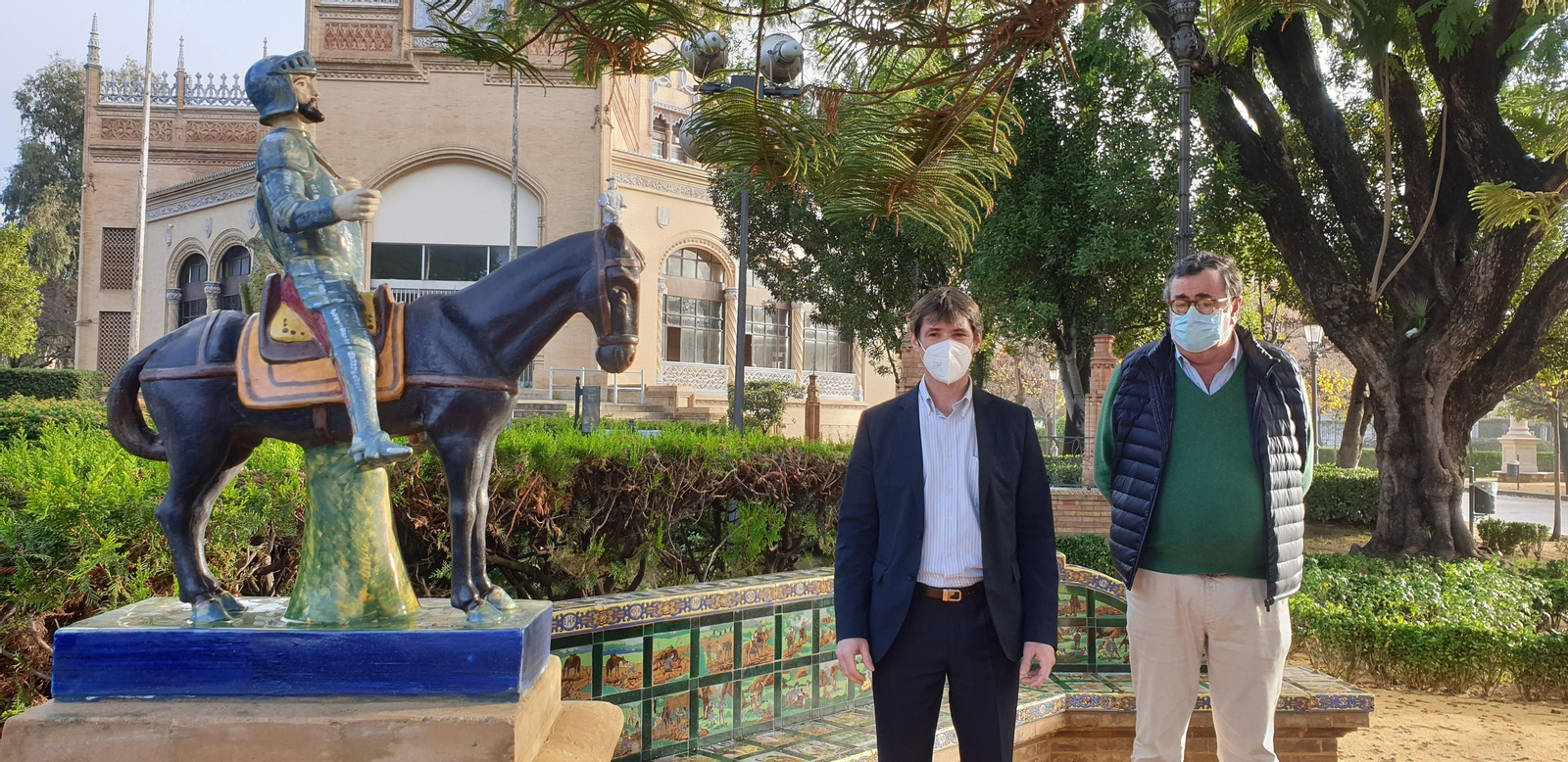 Concluye la restauración de la glorieta de Cervantes del Parque de María Luisa