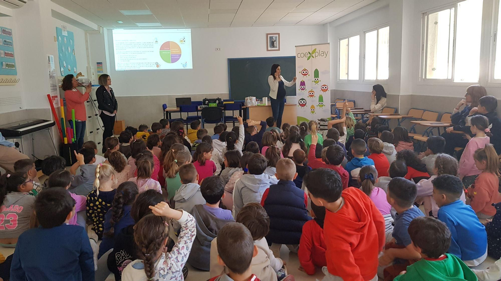 Uno de los talleres infantiles.