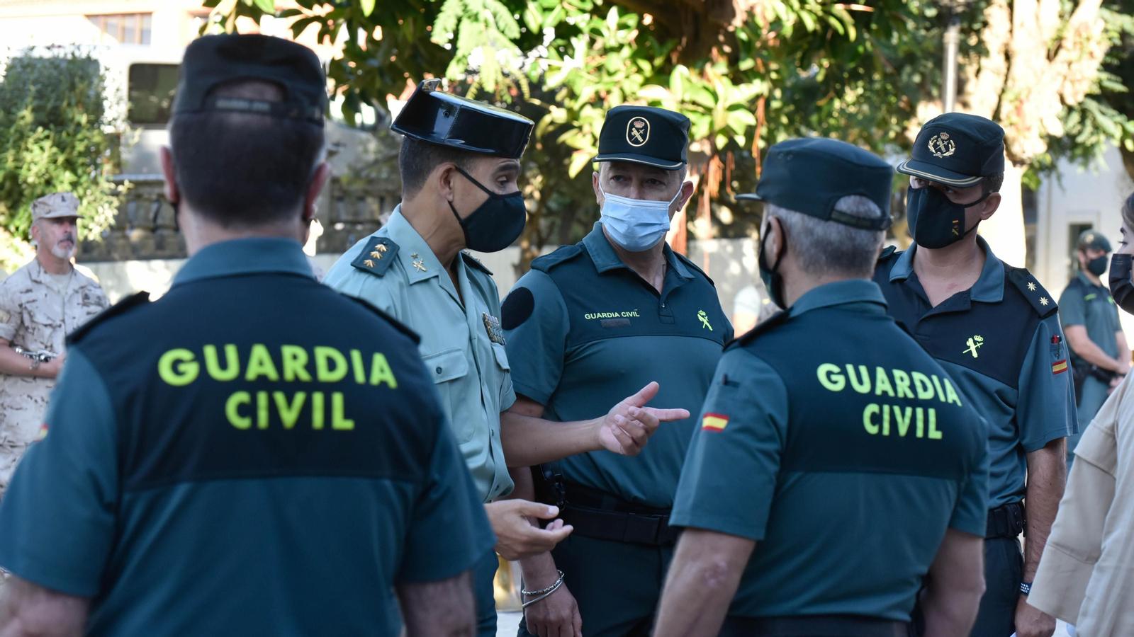 Laa fotos de los ensayos para desfile del Día del Pilar en Tarifa