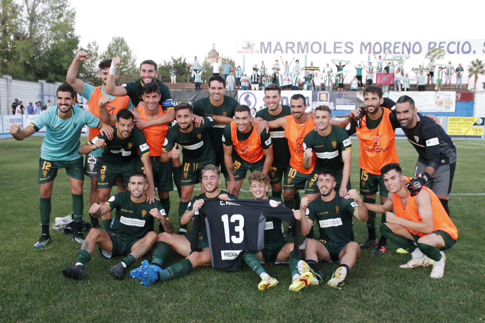 La victoria del Córdoba CF ante el CD Coria, en imágenes