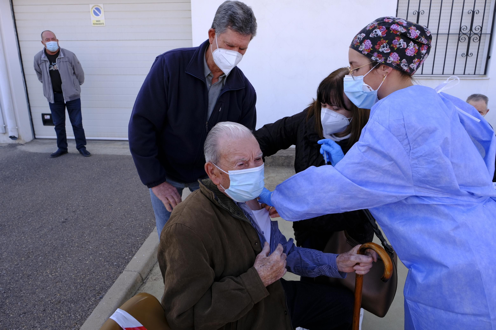 Fotogalería vacunación COVID-19 en Sorbas y Tabernas. Almería