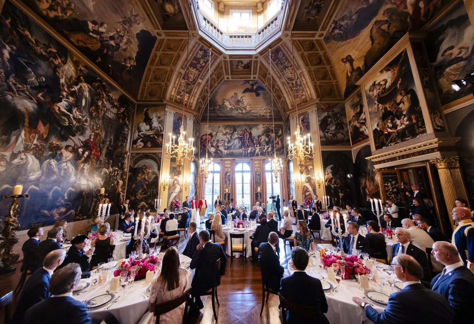Las fotos de la cena inaugural de la cumbre de la OTAN en La Haya