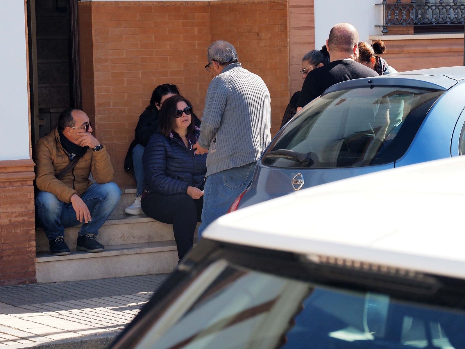Imagen del domicilio del marinero desaparecido en Lepe.