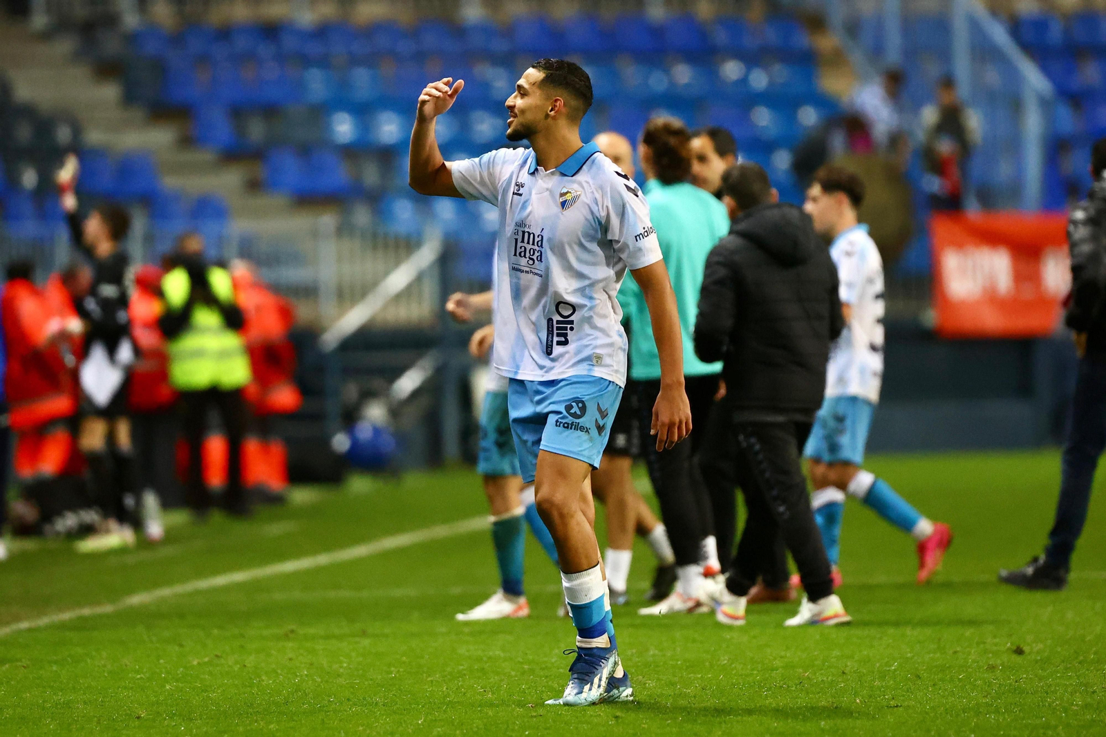 El Málaga CF - Eldense, en fotos