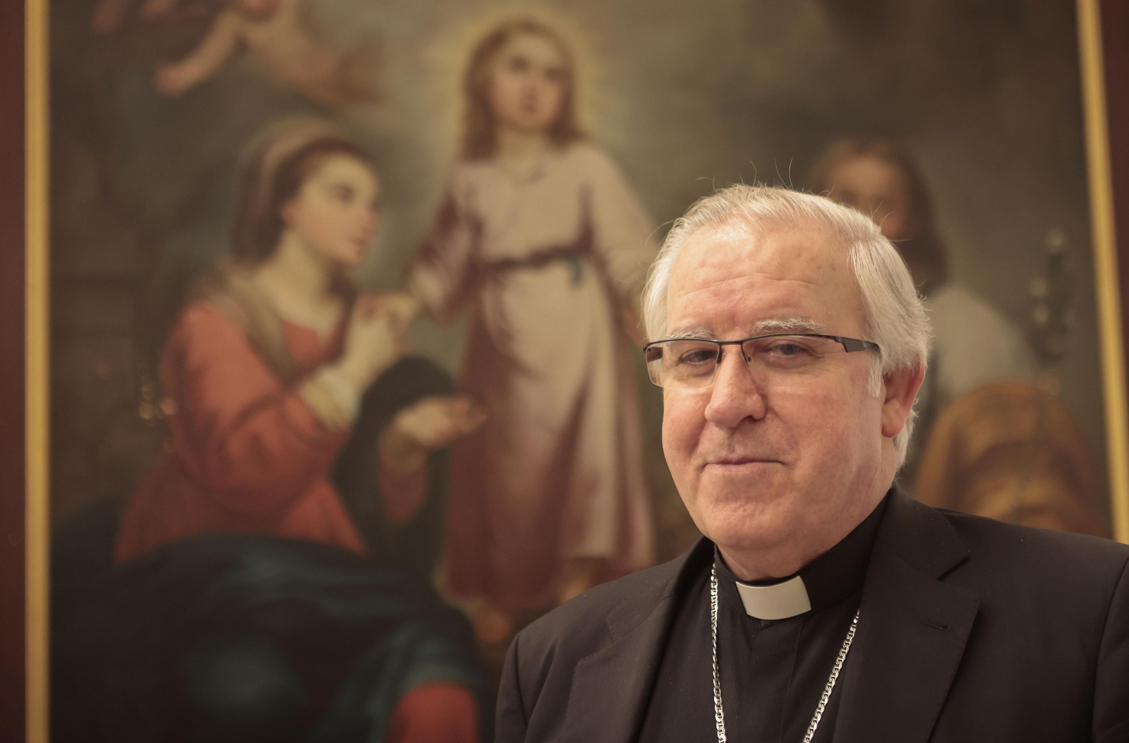 El arzobispo de Sevilla, monseñor José Ángel Saiz.