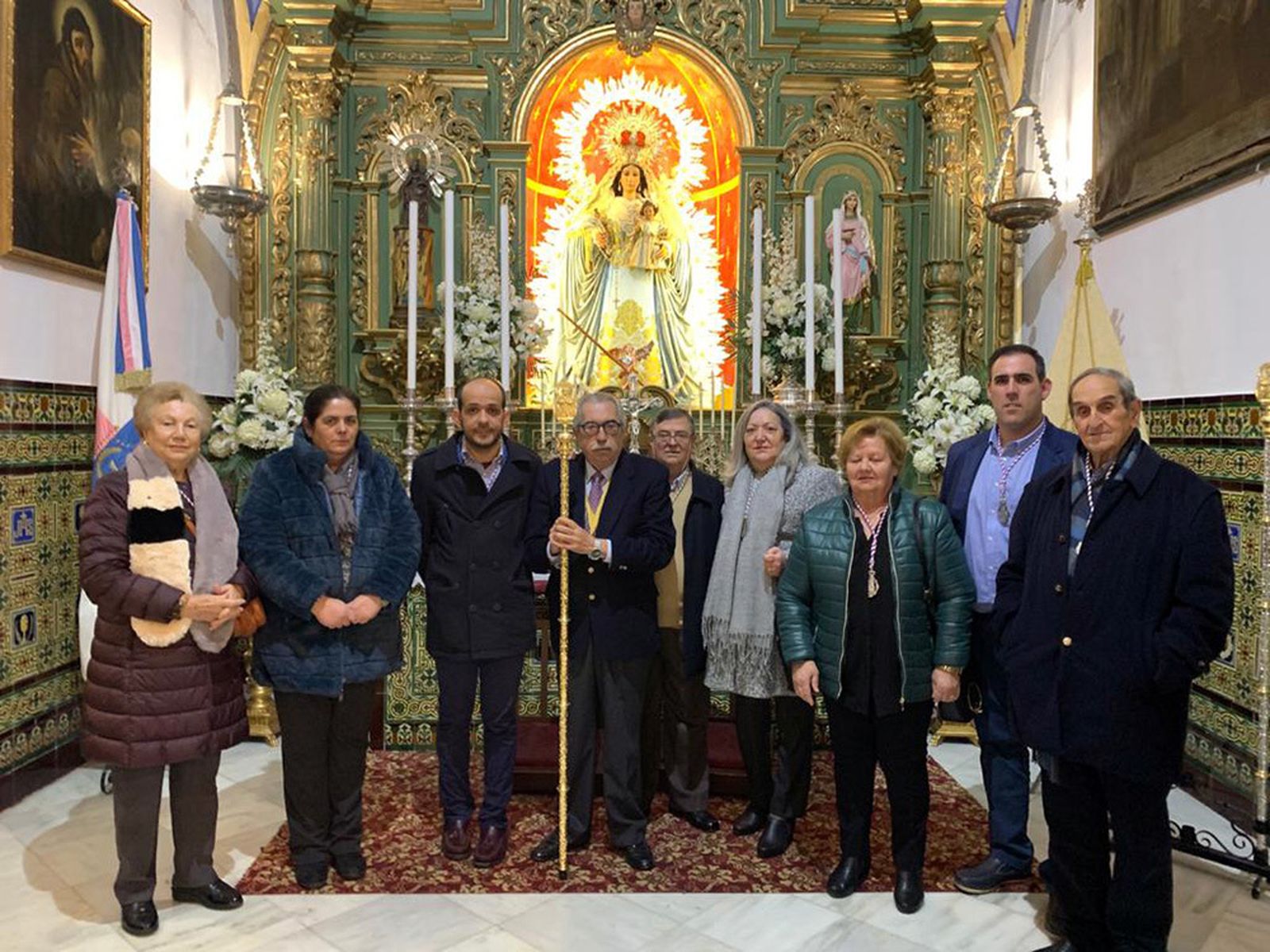 Manuel Luis Morales, nuevo Hermano Mayor de la Hermandad de Ntra. Señora del Rosario de Cartaya