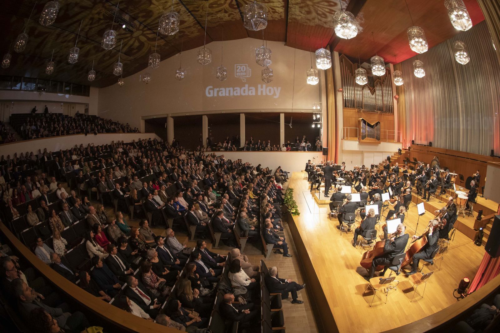 Un momento del concierto ofrecido esta semana en el Falla.