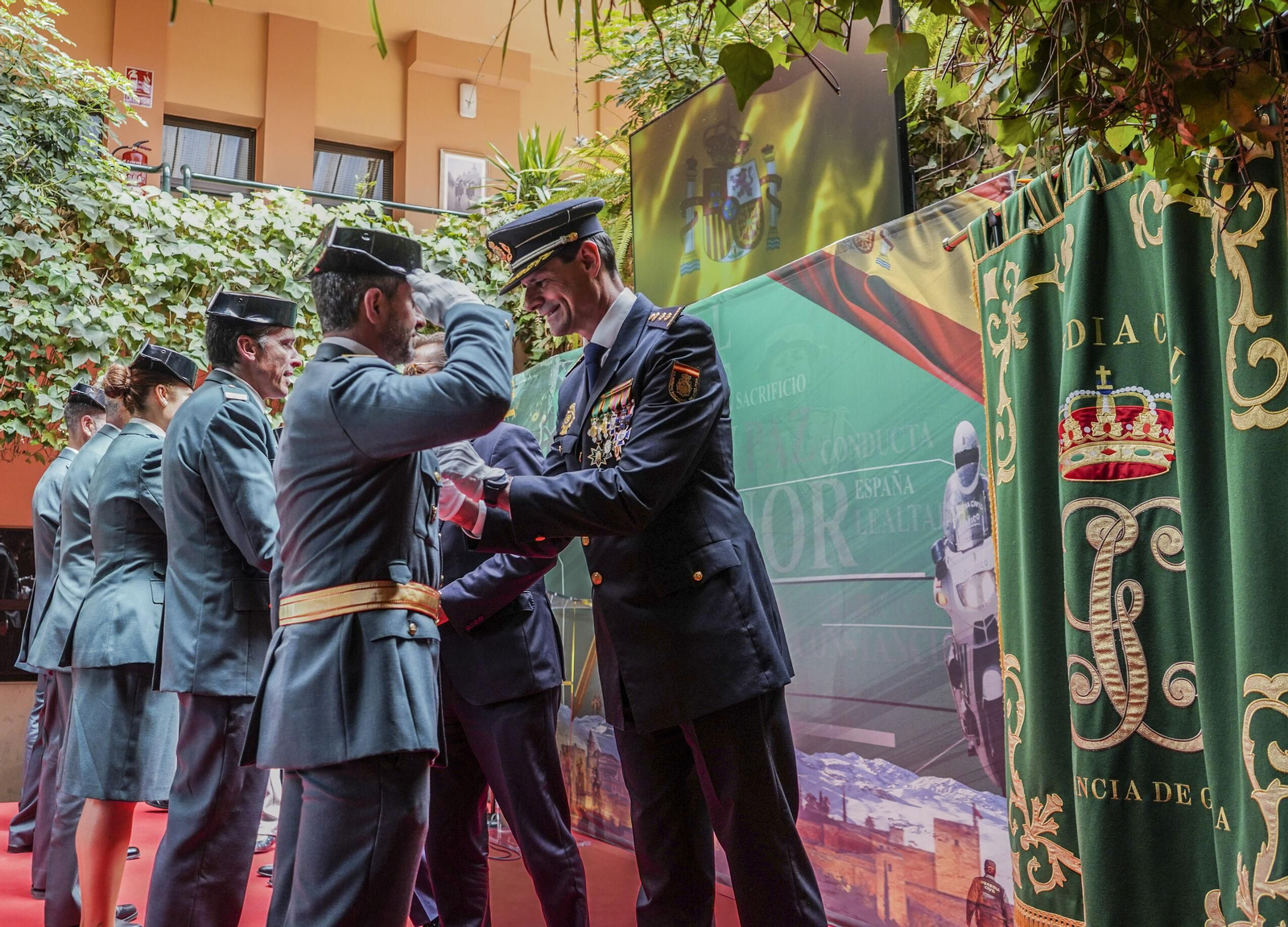 Conmemoración del 179 aniversario de la  fundación de la Guardia Civil, en imágenes