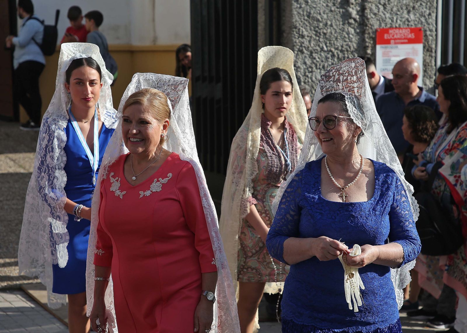 Fotos de la procesión de María Auxiliadora en Algeciras
