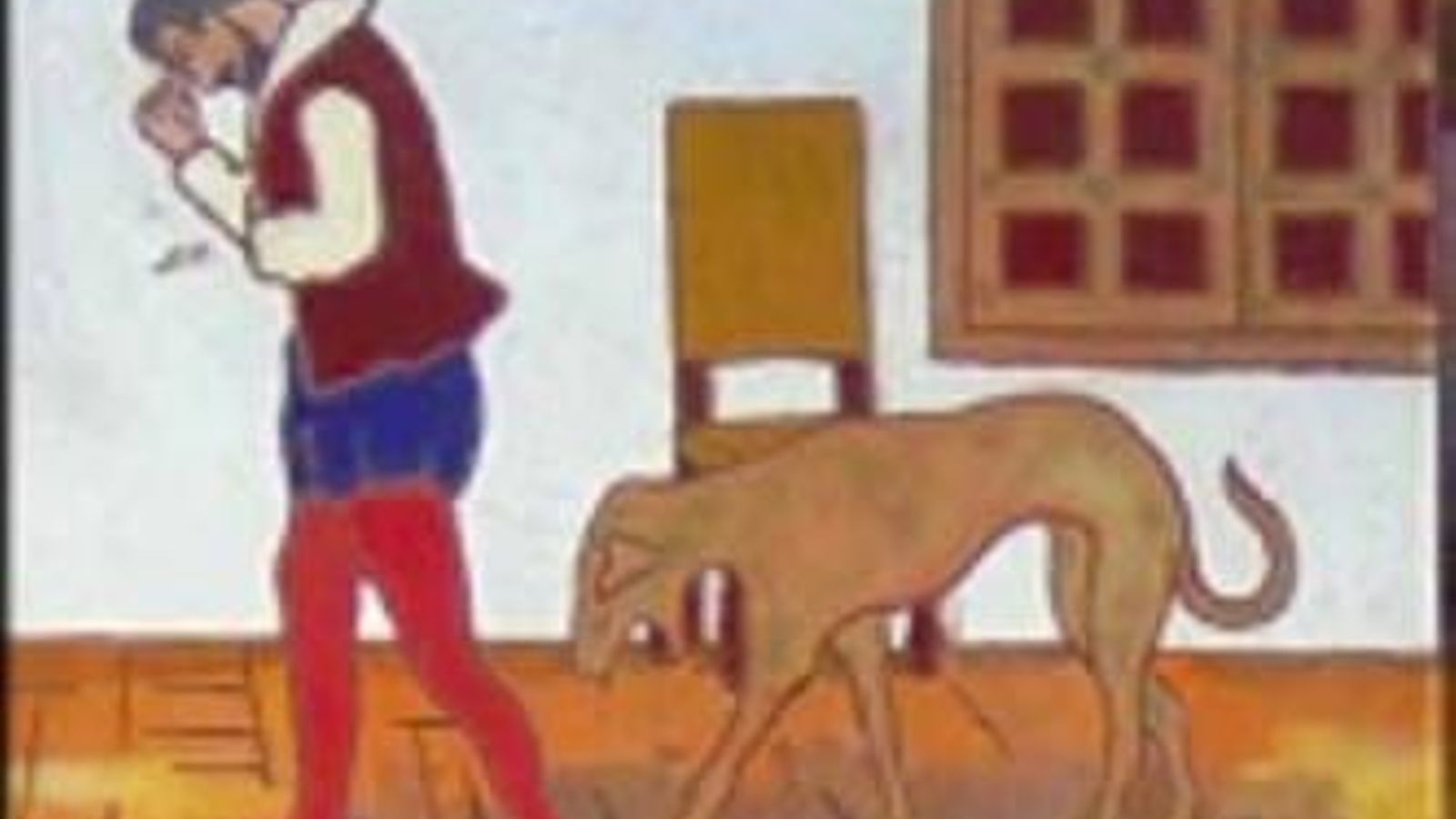 Escena del Libro I, capítulo I de la novela cervantina del Quijote. Banco de doble asiento junto a la fuente central.