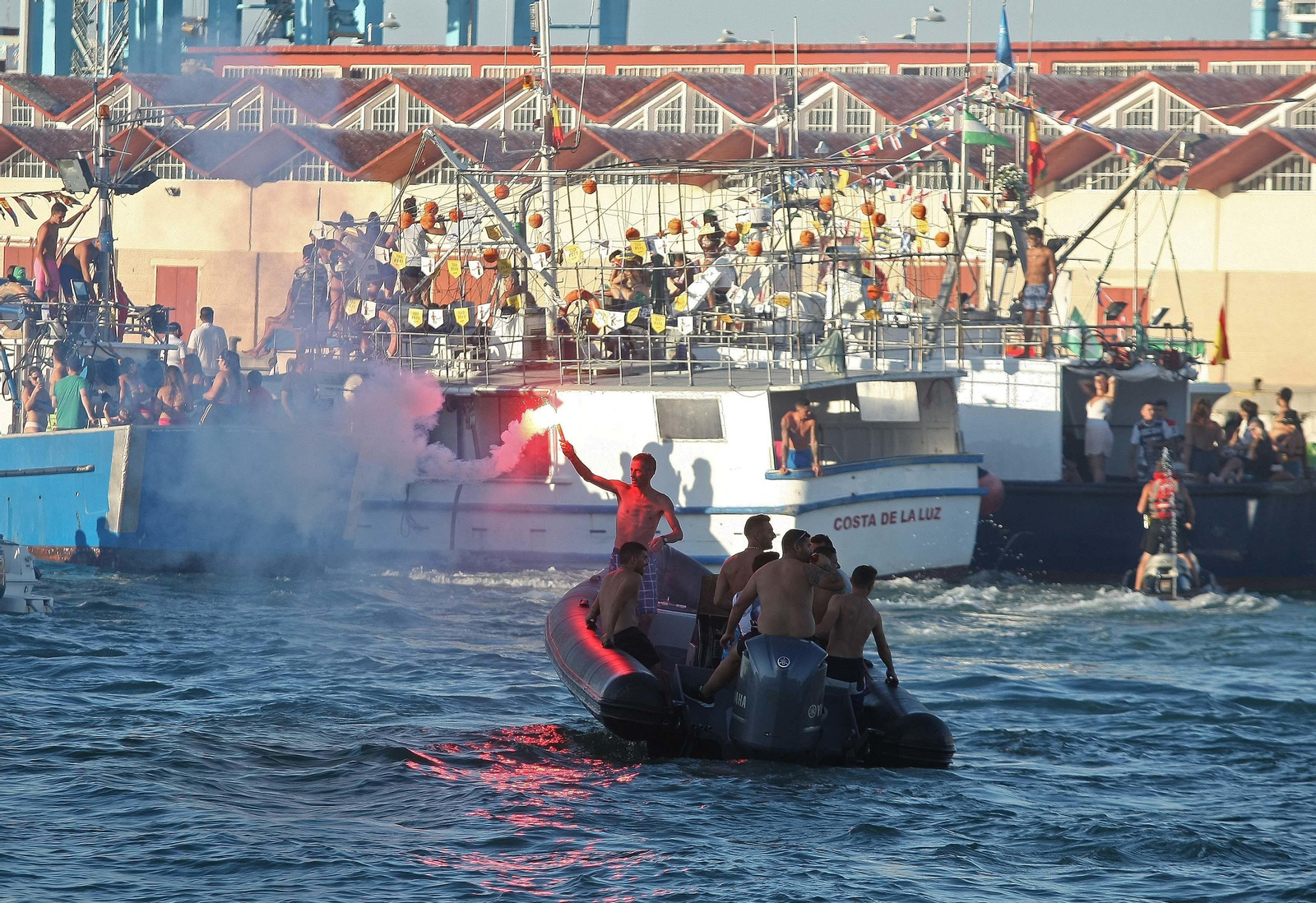 Imágenes de la Virgen del Carmen en Algeciras