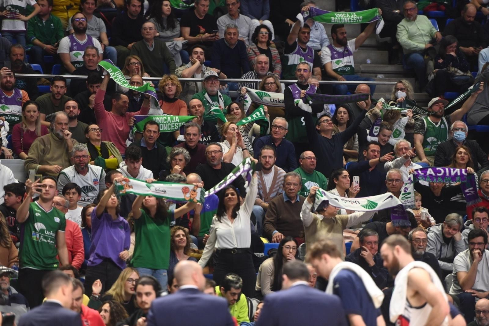 El Unicaja - Cazoo Baskonia, en imágenes