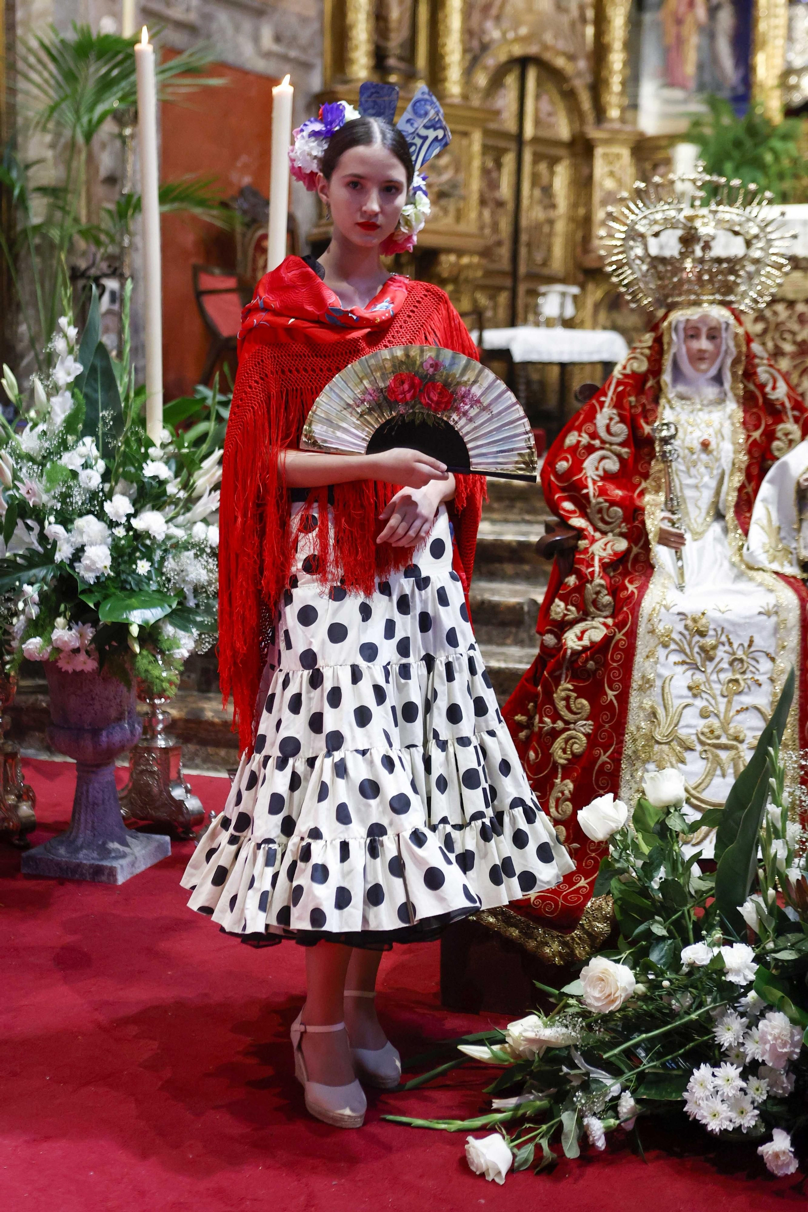 Broche flamenco en Santa Ana para terminar  la Velá