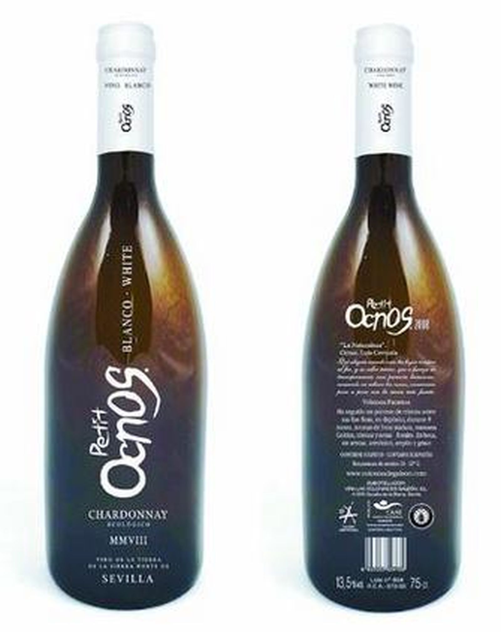 Las botellas de este nuevo vino de la provincia de Sevilla.