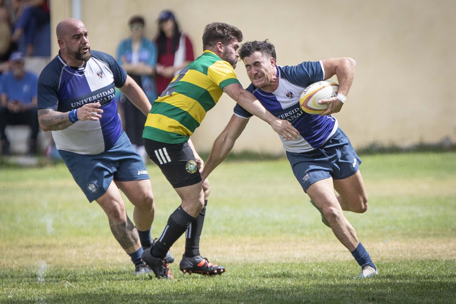 Las mejores fotos del partido del ascenso a División de Honor B de rugby entre Universidad de Granada y Portuense
