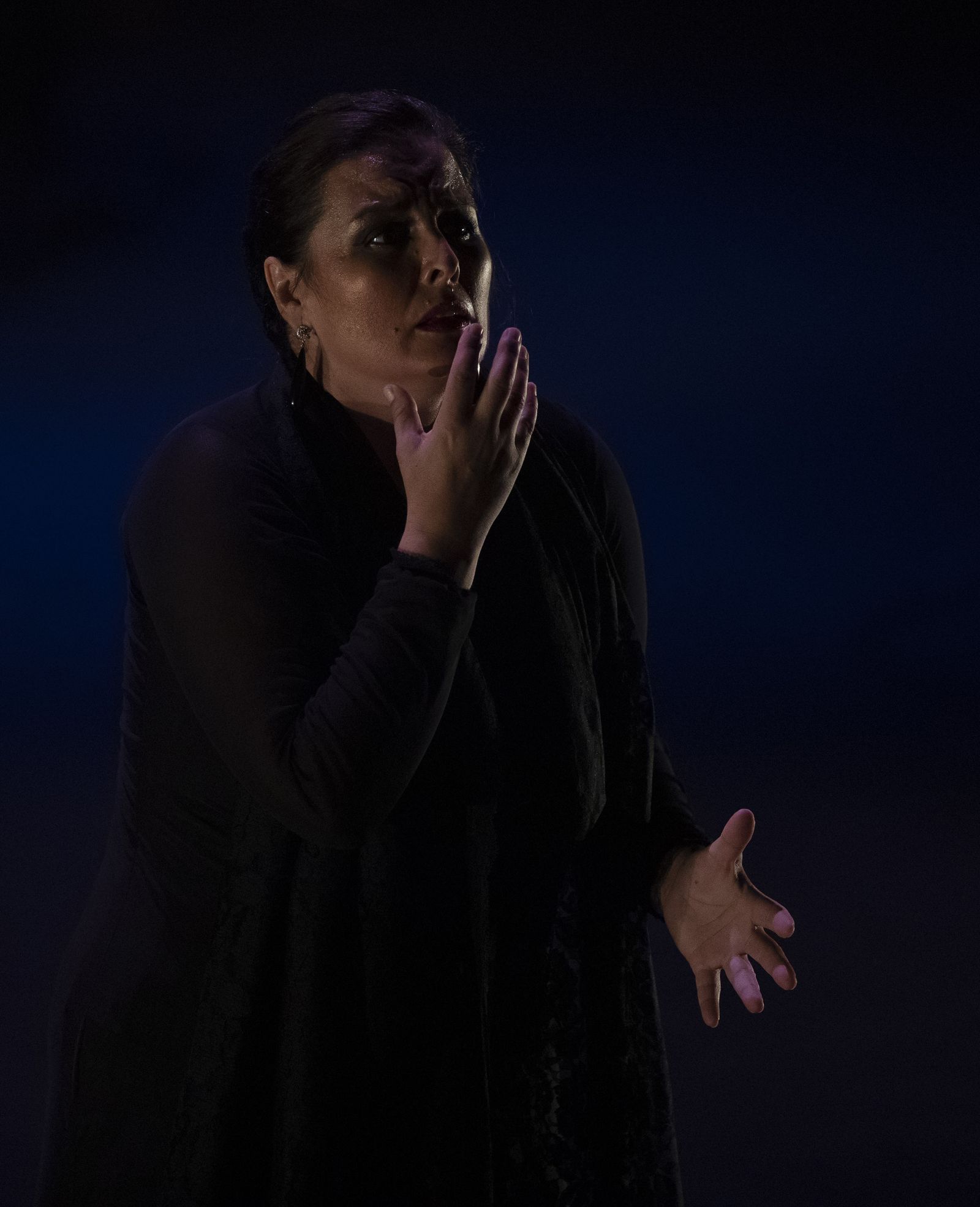 María del Mar Moreno en la Bienal de Flamenco de Sevilla