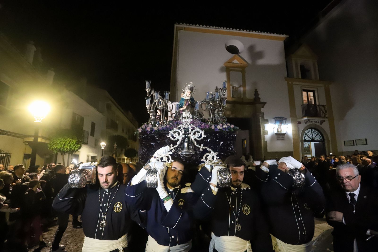 Fotos del Miércoles Santo en San Roque: Angustias