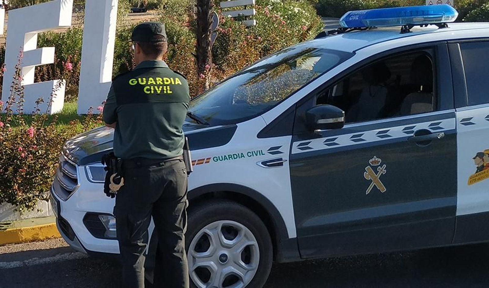 Un agente de la Guardia Civil de Tráfico
