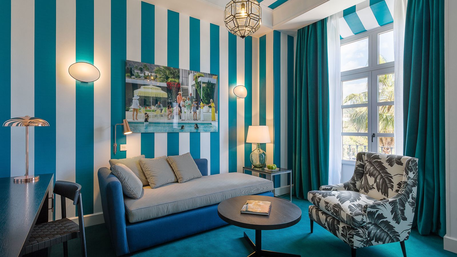 Una de las habitaciones del Room Mate Valeria.