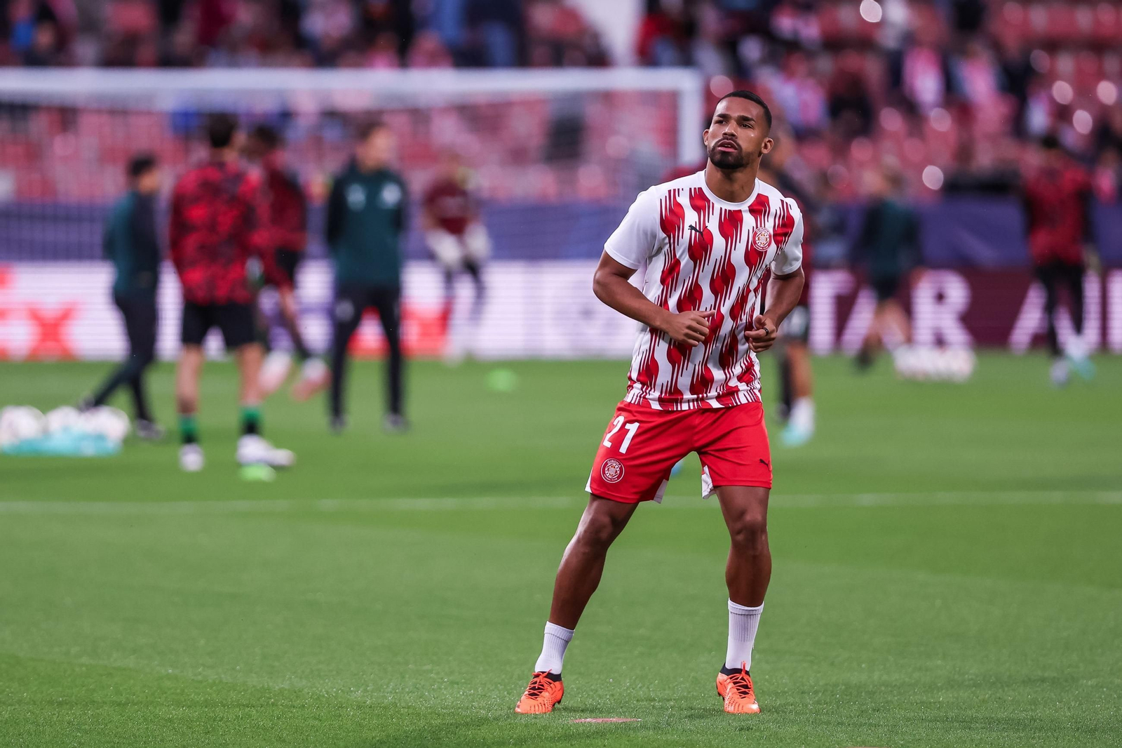 El Girona-Feyenoord de la Champions League, en fotos