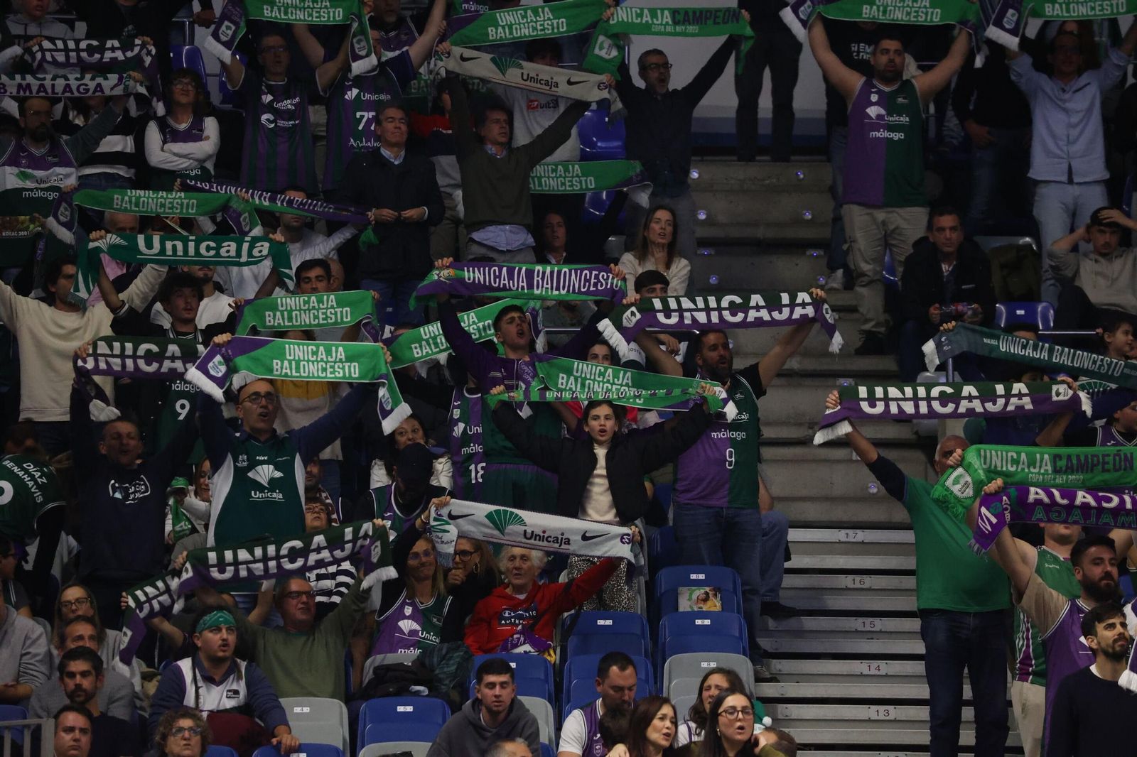 Búscate en las gradas del Carpena en el Unicaja-Gran Canaria