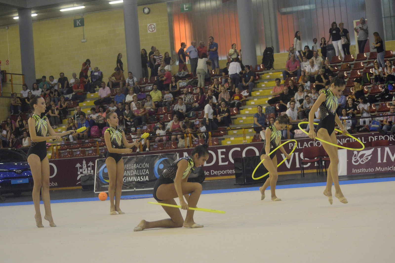 La gimnasia rítmica ilumina Vista Alegre