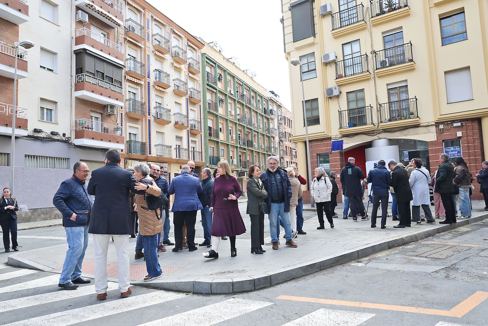 Las fotografías de la rotulación del Rincón de Juan Romero