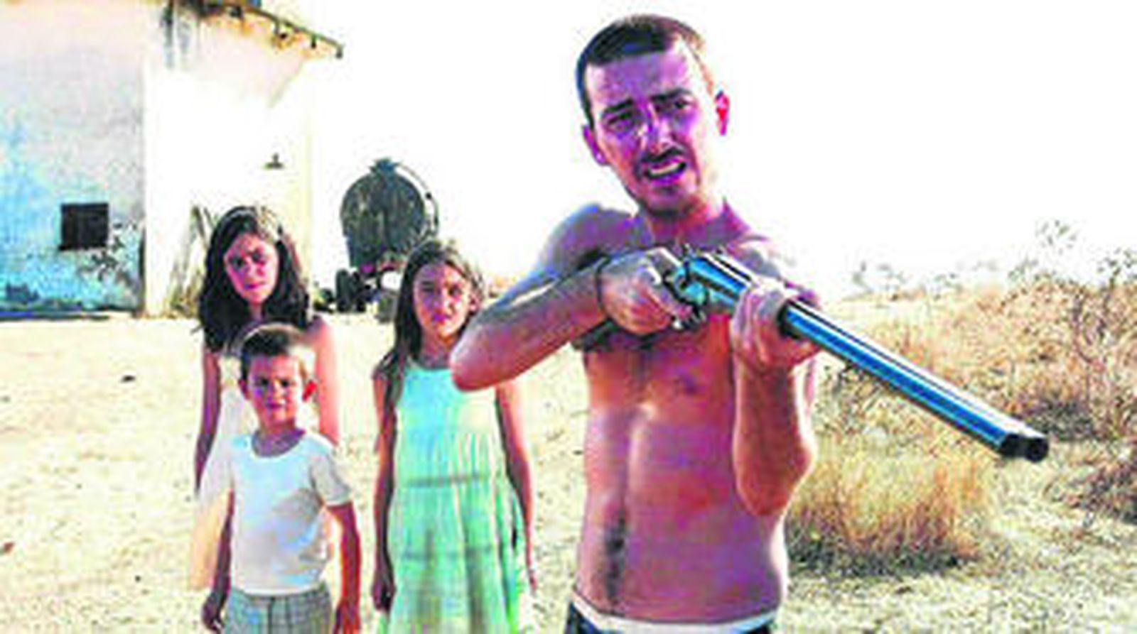 Víctor Clavijo, en un fotograma de la película '3 días'.