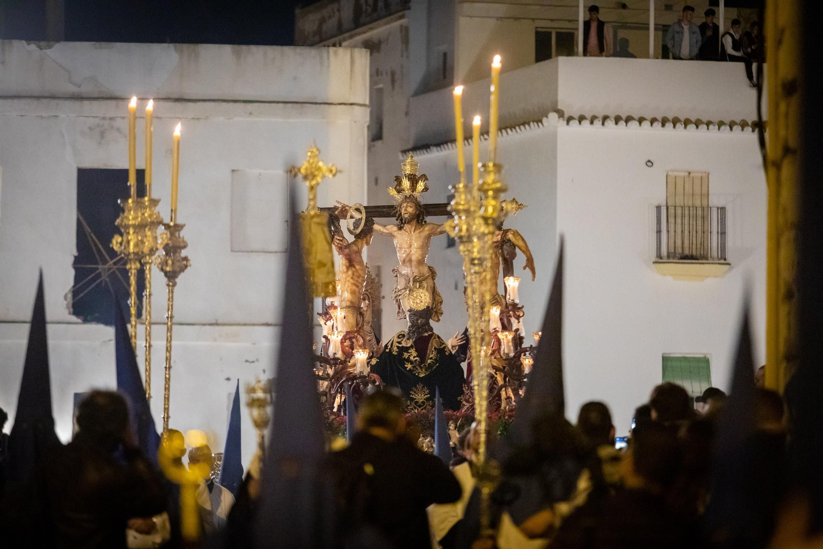 Las imágenes de la cofradía del Perdón en la Semana Santa de Cádiz 2022